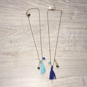 A pair of BFF necklaces